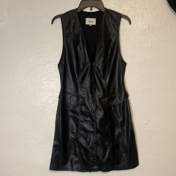 Nanushka faux leather Menphi Dress - Picture 5 of 6